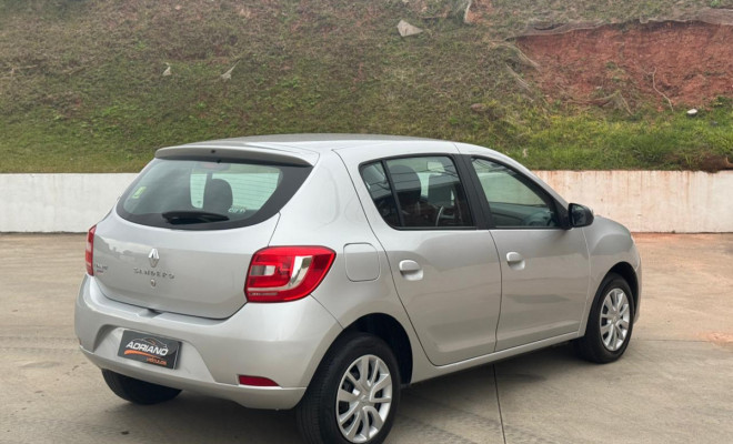 Sandero Expression 1.0 2015 – Baixa KM e Super Conservado!-2