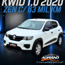Kwid Zen 1.0 2020 - Economia e Baixa Quilometragem-17