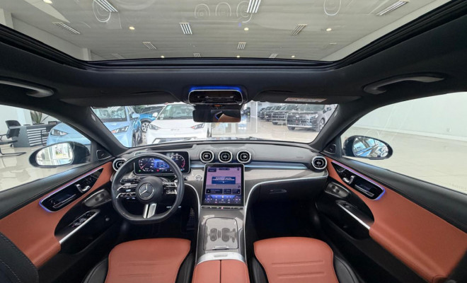 Mercedes-Benz C-300 AMG Line 2.0 TB Aut. (Híbrido) 2024 Híbrido-4