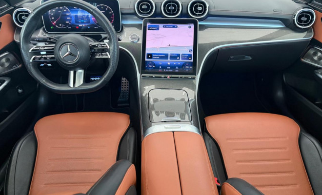 Mercedes-Benz C-300 AMG Line 2.0 TB Aut. (Híbrido) 2024 Híbrido-2