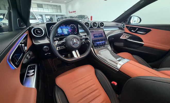Mercedes-Benz C-300 AMG Line 2.0 TB Aut. (Híbrido) 2024 Híbrido-3