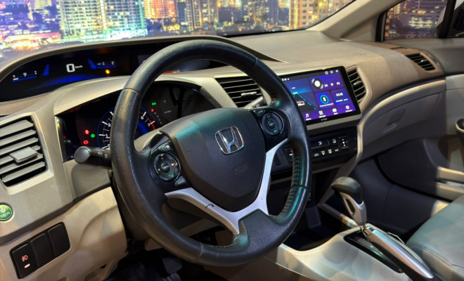 Honda Civic Sed. LXL/ LXL SE 1.8 Flex 16V Aut. 2013 Flex-12