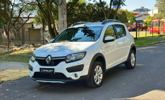 REPASSE - SANDERO STEPWAY 1.6 - COMPLETO - 2018