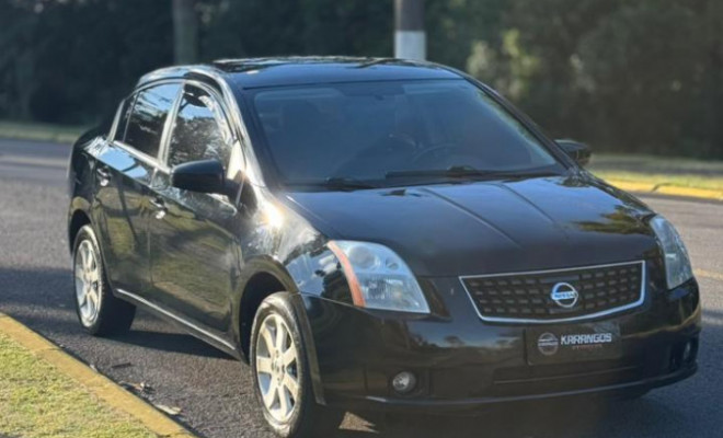 Nissan Sentra S 2.0/ 2.0 Flex Fuel 16V Mec. 2008 Flex-0