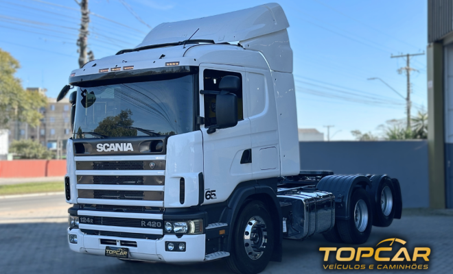 SCANIA R-124 420 6x2 - ANO 2007-0