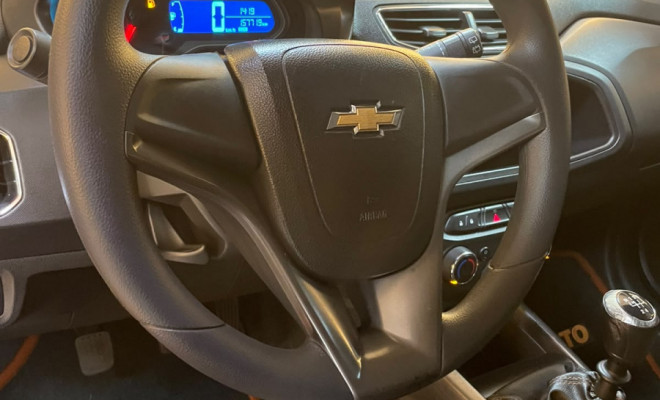 GM - Chevrolet ONIX HATCH LT 1.0 Mec. 2014 Flex  ÓTIMO PARA DIA A DIA-8