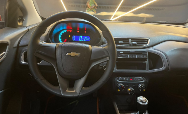 GM - Chevrolet ONIX HATCH LT 1.0 Mec. 2014 Flex  ÓTIMO PARA DIA A DIA-5