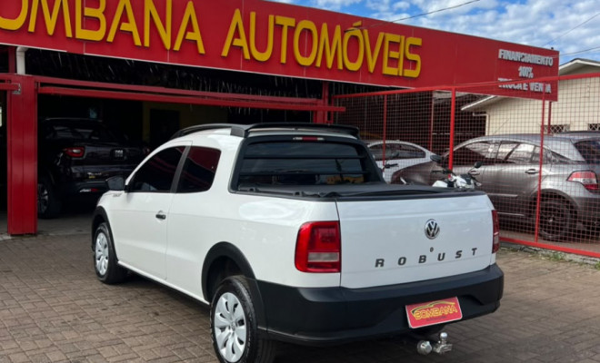 VW - VolksWagen Saveiro Robust 1.6 Total Flex 8V CD 2018 Flex-1