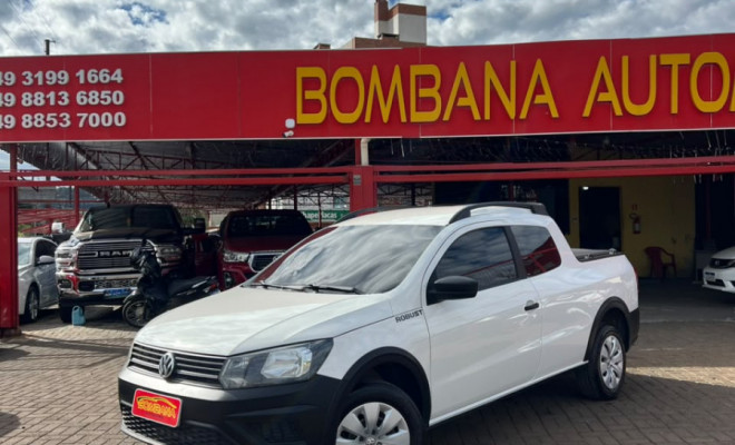 VW - VolksWagen Saveiro Robust 1.6 Total Flex 8V CD 2018 Flex