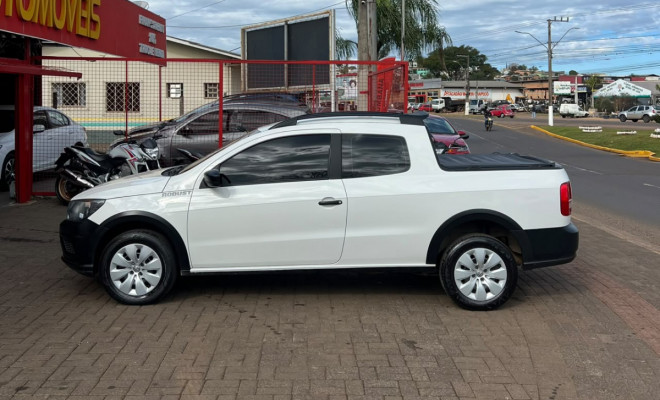 VW - VolksWagen Saveiro Robust 1.6 Total Flex 8V CD 2018 Flex-0