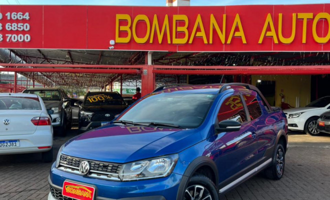 VW - VolksWagen Saveiro CROSS 1.6 T.Flex 16V CD 2018 Flex