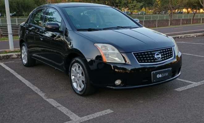 Nissan Sentra S 2.0/ 2.0 Flex Fuel 16V Mec. 2009 Flex-1