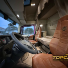 VOLVO FH-460 GLOBETROTTER 6X2 Euro 6 + Carreta GUERRA 4 Eixo - ANO 2024 - GRANELEIRA-13