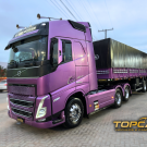 VOLVO FH-460 GLOBETROTTER 6X2 Euro 6 + Carreta GUERRA 4 Eixo - ANO 2024 - GRANELEIRA-0