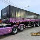 VOLVO FH-460 GLOBETROTTER 6X2 Euro 6 + Carreta GUERRA 4 Eixo - ANO 2024 - GRANELEIRA-6