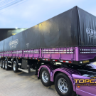 VOLVO FH-460 GLOBETROTTER 6X2 Euro 6 + Carreta GUERRA 4 Eixo - ANO 2024 - GRANELEIRA-8