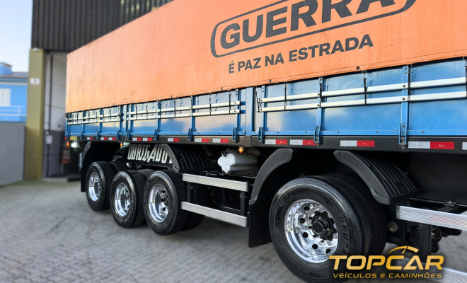 VOLVO FH-460 GLOBETROTTER 6X2 EURO 6 ANO 2024 + CARRETA GUERRA 4 EIXO - 2025 GRANELEIRA-8