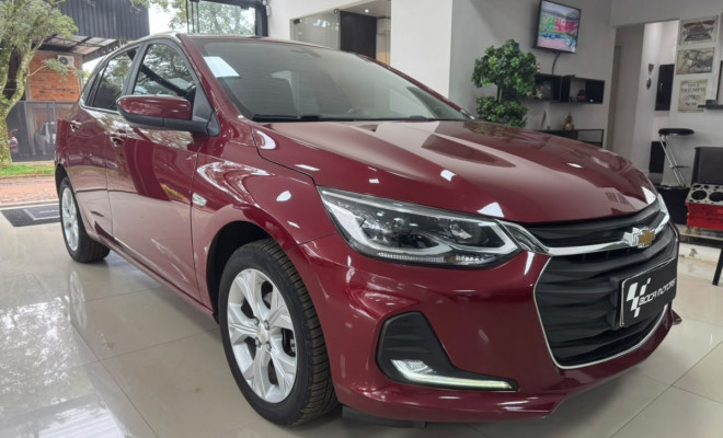 GM - Chevrolet ONIX HATCH PREM. 1.0 12V TB Flex 5p Aut. 2020 Flex