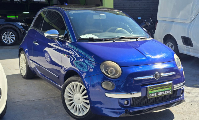 Fiat 500 LOUNGE 1.4 16V 100cv Dualogic 2010 Gasolina-1