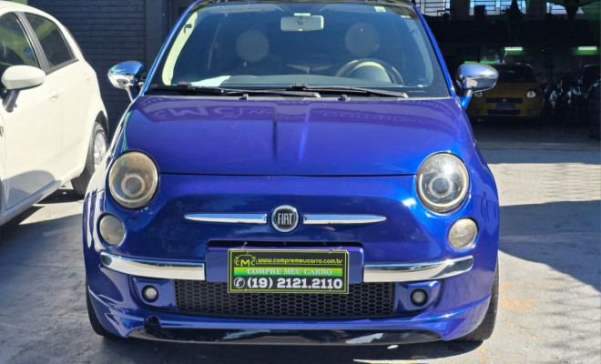 Fiat 500 LOUNGE 1.4 16V 100cv Dualogic 2010 Gasolina-0