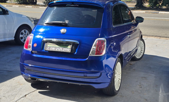 Fiat 500 LOUNGE 1.4 16V 100cv Dualogic 2010 Gasolina-4