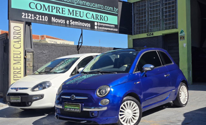 Fiat 500 LOUNGE 1.4 16V 100cv Dualogic 2010 Gasolina