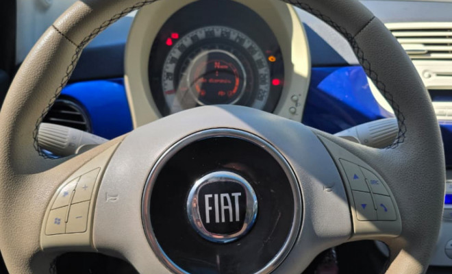Fiat 500 LOUNGE 1.4 16V 100cv Dualogic 2010 Gasolina-7