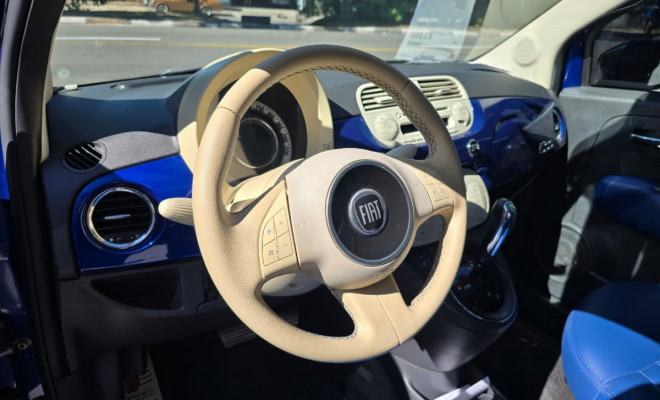 Fiat 500 LOUNGE 1.4 16V 100cv Dualogic 2010 Gasolina-6