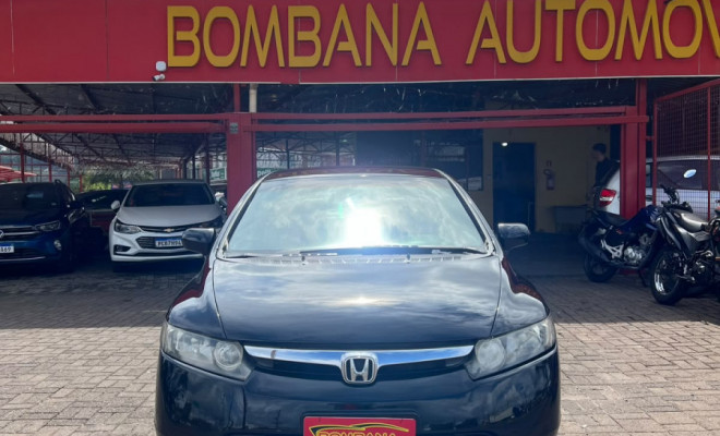 Honda Civic Sedan LXS 1.8/1.8 Flex 16V Mec. 4p 2007 Gasolina-6