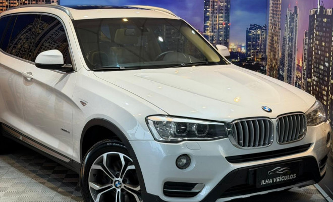 BMW X3 XDRIVE 20i 2.0/X-Line Bi-TB Flex Aut. 2015 Flex-0