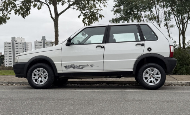 Fiat Uno Mille WAY ECONOMY 1.0 F.Flex 4p 2013 Flex-0