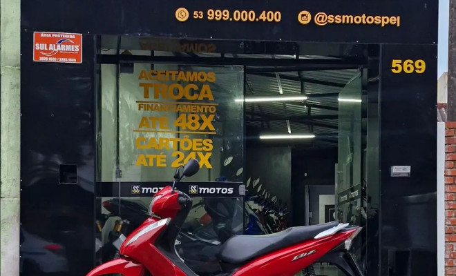 HONDA BIZ 110i ANO 2024-4