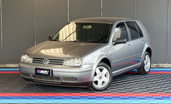 VW - VolksWagen Golf 1.6Mi/ 1.6Mi Gener./Black & Silver 2003 Gasolina-5