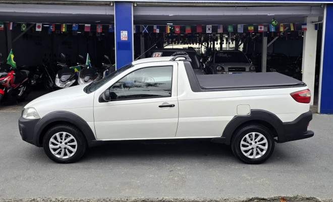 Fiat Strada Hard Work 1.4 2019 | Ar-Condicionado | Direção Hidráulica | Guarujá-2