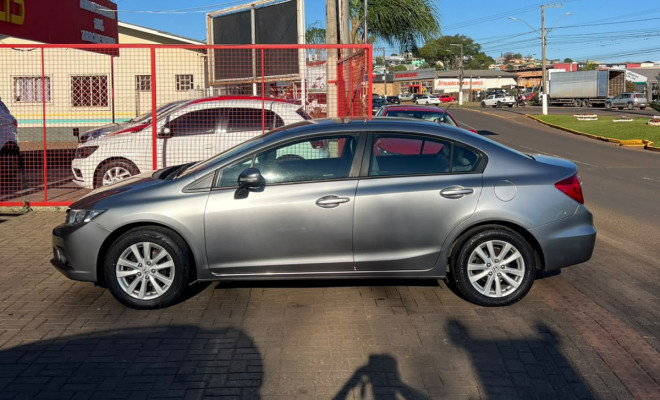 Honda Civic Sedan LXS 1.8/1.8 Flex 16V Aut. 4p 2014 Flex-0