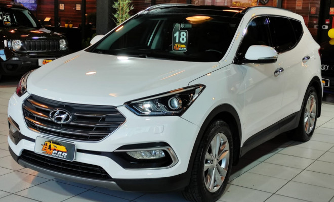 Hyundai Santa Fe/GLS 3.3 V6 4X4 Tiptronic 2018 Gasolina-0