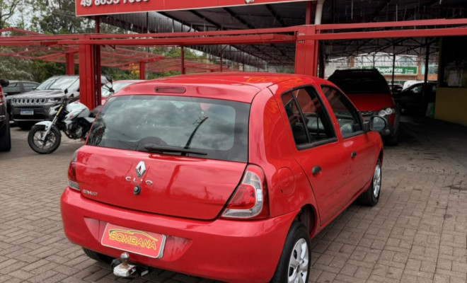 Renault Clio Hi-Flex 1.0 16V 5p 2011 Gasolina-3
