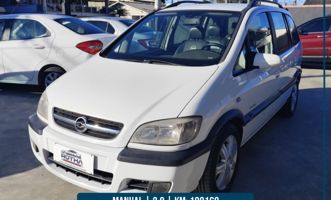 GM - Chevrolet Zafira Elegance 2.0 MPFI FlexPower 8V 5p 2009 Flex