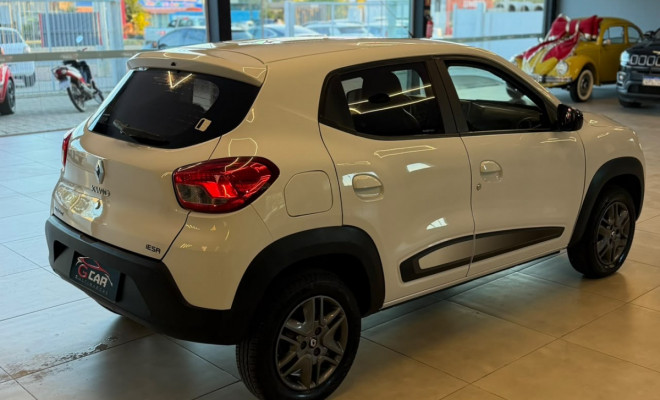 Renault KWID Intense 1.0 Flex 12V 5p Mec. 2020 Flex-4