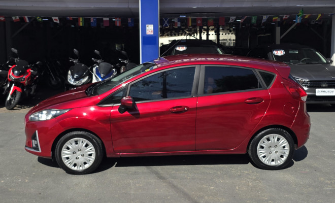 Ford Fiesta SE 1.6 Automático 2018 | Completo | Hatch | Guarujá-2