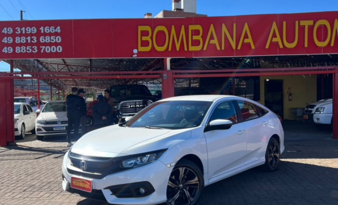 Honda Civic Sedan TOURING 1.5 Turbo 16V Aut.4p 2017 Flex