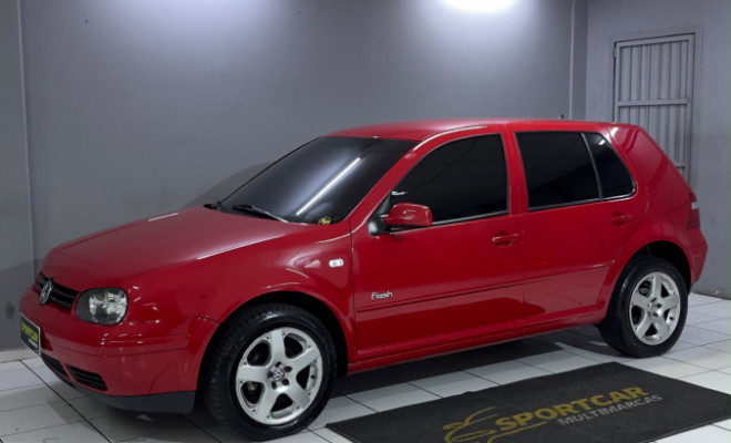 VW - VolksWagen Golf Flash 1.6 Mi/1.6 Mi Tot. Flex 8V 4p 2006 Flex