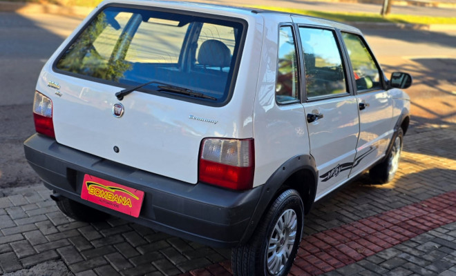 Fiat Uno Mille 1.0 Fire/ F.Flex/ ECONOMY 4p 2011 Flex-3