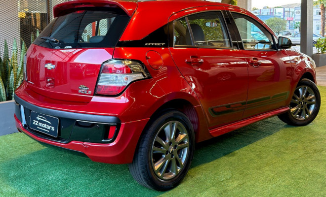 GM - Agile LTZ Effect.1.4 8V Autom. Flex 5p 2014-4