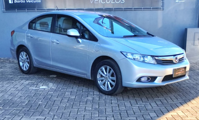 Honda Civic Sedan LXS 1.8/1.8 Flex 16V Aut. 4p 2014 Flex-1