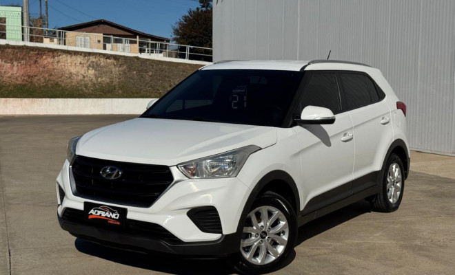 Creta Action 1.6 Aut. 2021 - Conforto e Estilo no Segmento dos SUVs!
