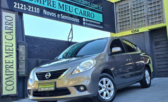 Nissan VERSA SL 1.6 16V Flex Fuel 4p Mec. 2013 Flex-14