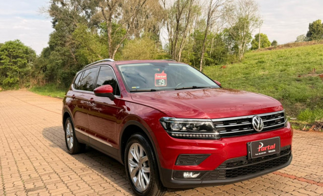 VW - VolksWagen TIGUAN Allspac Comf 250 TSI 1.4 Flex 2019 Flex C/TETO SOLAR E 7 LUGARES