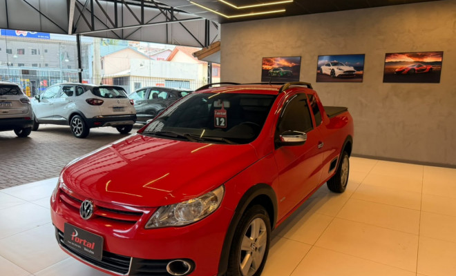 VW - VolksWagen Saveiro 1.6 Mi Total Flex 8V CE 2012 Flex PNEUS/SEMI NOVOS-1