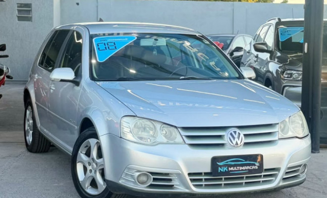 VW - VolksWagen Golf Sportline 1.6 Mi Total Flex 8V 4p 2008 Flex-1
